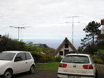 Antennas looking north